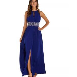 Royal Blue Evening Gown